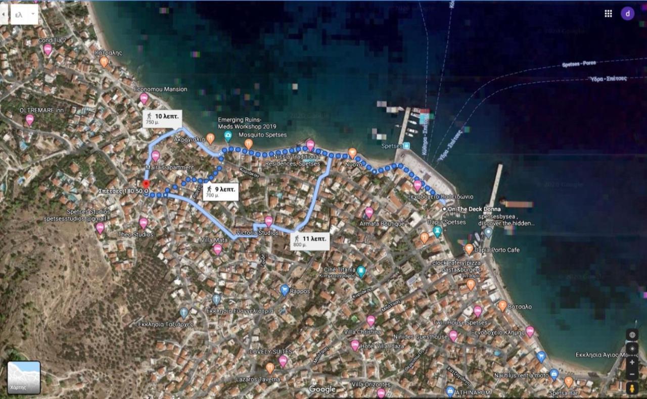 Summer House In Spetses ภายนอก รูปภาพ